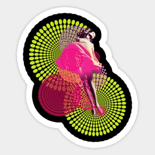 Supermodel Veruschka Sticker